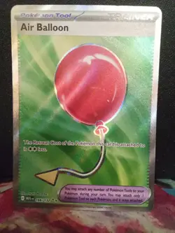 Pokemon Mega Evolution Air Ballon 166/132 Ultra Rare Full Art NM Condition - Image 1