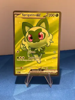 Sprigatito ex 251/217 Me: Ascended Heroes Ultra Rare Full Art Holo Pokemon TCG - Image 1