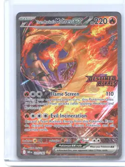 Team Rocket's Moltres ex - 229/182 (Destined Rivals Stamp) [MCAP - 229/182] - Image 1