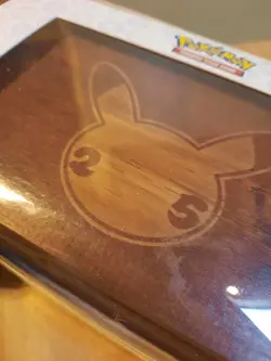 Pokemon TCG - 25th Anniversry Celebration Wooden Ultra Pro Deck Box - Image 2