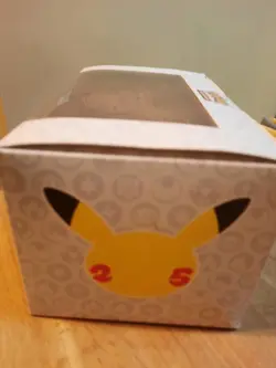 Pokemon TCG - 25th Anniversry Celebration Wooden Ultra Pro Deck Box - Image 3