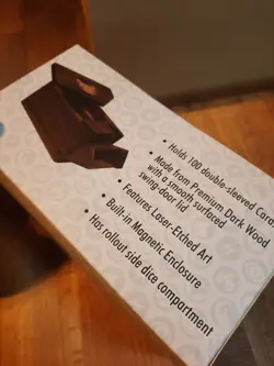 Pokemon TCG - 25th Anniversry Celebration Wooden Ultra Pro Deck Box - Image 4