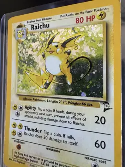 Pokemon TCG - Raichu 16/130 - Base Set 2 - Holo - Image 2