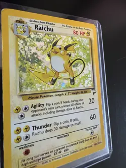 Pokemon TCG - Raichu 16/130 - Base Set 2 - Holo - Image 3