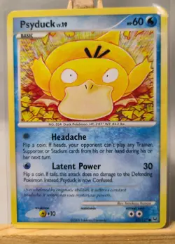 PSYDUCK LV.19 87/127 N/M PLATIN POKEMON ENGLISCH VINTAGE - Image 1