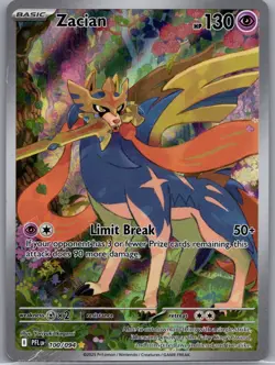 Zacian 100/094 Illustration Rare Phantasmal Flames Pokemon Lightly Played - Image 1