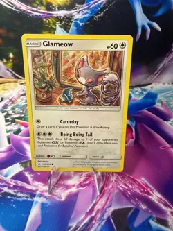 GLAMEOW 159/214 UNBROKEN BONDS Common Pokemon - Image 1