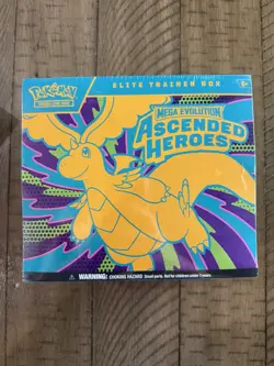 Pokemon TCG Ascended Heroes ETB Elite Trainer Box Factory Sealed Brand New - Image 1