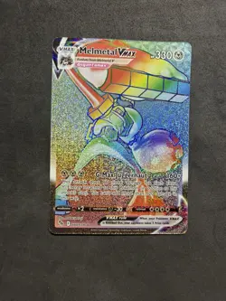 Pokemon Melmetal VMAX Pokemon GO 080/078 Holo Secret Rare TCG - Image 1