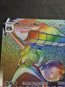 Pokemon Melmetal VMAX Pokemon GO 080/078 Holo Secret Rare TCG - Image 3