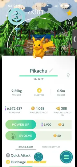 Pokemon Go Shiny Pikachu ( Lego background) - Image 1