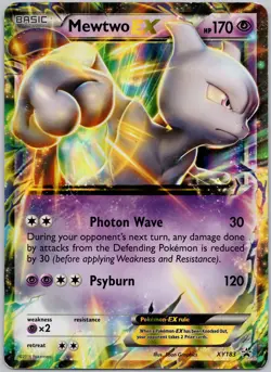 *Jumbo* Mewtwo EX XY183 Holo Promo XY Promo Pokemon HP - Image 1