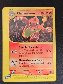 Pokemon TCG Charmeleon 73 Expedition Base Set Mint Near Mint (non-holo) - Image 1
