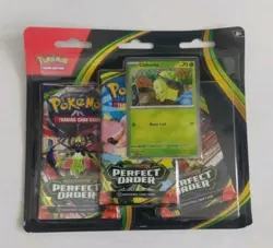 Perfect Order 3 Pack Blister Pokemon Brand New Factory Sealed - Image 1