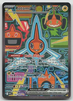Rotom ex (126/094) ME02: Phantasmal Flames Pokemon NM - Image 1