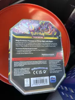 Pokemon TCG Mega Gengar EX Tin New Sealed Factory Sealed - Image 2