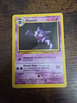 Pokemon x1 Haunter - Base Set (Uncommon 29/102) #PKA1 - Image 1
