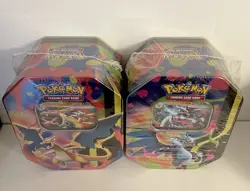 Pokemon TCG Mega Charizard X & Y Ex Tin Brand New & Sealed - Image 3