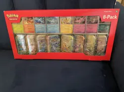 Pokemon TCG Prismatic Evolutions Costco Mini Tins 8 Pack -New & Sealed - Image 1
