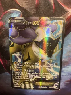 Pokemon TCG Raikou EX Full Art 105/108 Dark Explorers Ultra Rare - Image 3
