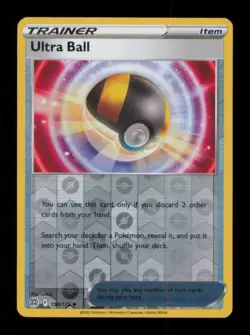 REVERSE HOLO ULTRA BALL UNCOMMON 150/172 LP POKEMON - Image 1
