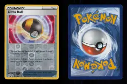 REVERSE HOLO ULTRA BALL UNCOMMON 150/172 LP POKEMON - Image 3