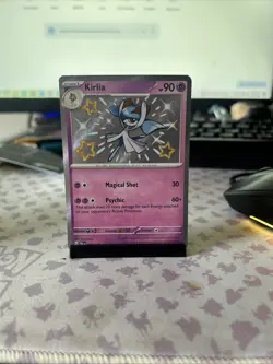 Kirlia 154/091 Sv: Paldean Fates POKEMON TCG SHINY RARE - Image 1