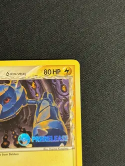 2005 Metang 49/113 EX Delta Species Pokemon Prerelease Stamped MINT - Image 3