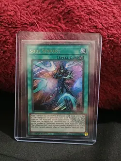 Yugioh! LED6-EN003 Soul Servant NM Sleeved & Carded Brand New - Image 5
