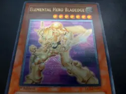 Yugioh - Elemental Hero Bladedge EEN-EN007 Ultimate Rare 1st Edition - Image 5