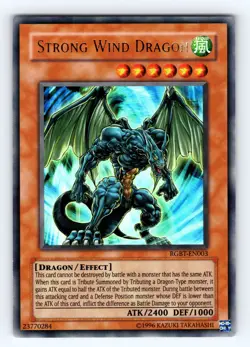 Yugioh Strong Wind Dragon RGBT-EN003 Ultra Rare - NM 💎 - Image 1