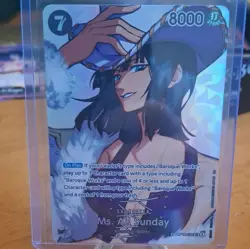 Bandai One Piece TCG Ms. All Sunday OP14-084 SP. ENG - Image 1