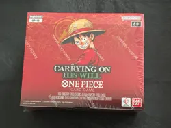 One Piece TCG Carrying On His Will Sealed English Booster Box OP13 - Image 1
