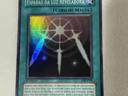 YuGiOh Swords of Revealing Light LDB-P101 1st Edition Portuguese LOB-101 NM - Image 5