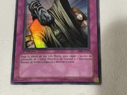 YuGiOh Solemn Judgment (Spanish) PMT-S127- Ultra Rare- 1st Edition MRD-127 HP - Image 4