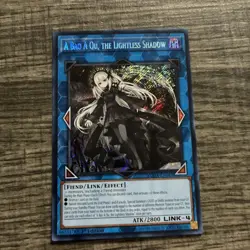 A Bao A Qu, the Lightless Shadow SUDA-EN049 Secret Rare 1st Edition - Image 1