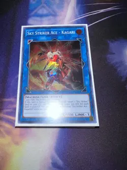 Yugioh Singles - Sky Striker Ace - Kagari - Super Rare - DASA - 1st Edition - LP - Image 1