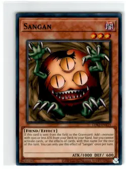 Yu-Gi-Oh! Sangan Common LDK2-ENY21 Lightly Played Unlimtied - Image 1