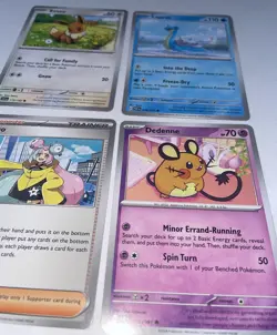 Cute Pokemon Card Lot- Lapras Iono Eevee - Image 3