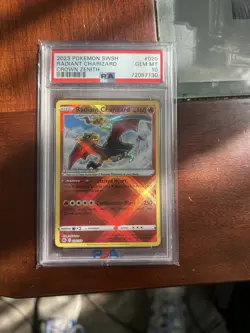 Pokemon TCG Radiant Charizard Crown Zenith Card 020/159 PSA 10 Gem Mint! - Image 1