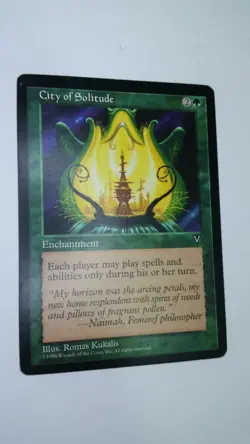 MTG 1 CITY OF SOLITUDE Magic The Gathering Card Visions Set x1 LP - Image 2
