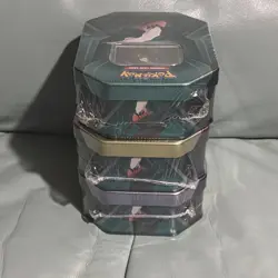 NEW Pokemon TCG Lot of 3 New Sealed Collectors Tins Slaking Tyranitar Darkrai - Image 5