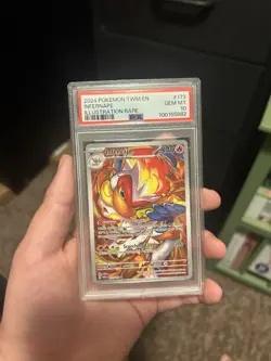 Pokemon TCG Infernape Twilight Masquerade Illustration - Image 1