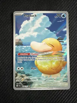 Pokemon TCG Psyduck 226/217 IR Ascended Hero’s Pack Fresh NM Condition - Image 1
