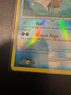 Pokemon Card Magikarp LV.13 Mysterious Treasures 89/123 Reverse Holo - Image 5