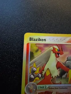 Pokemon TCG Blaziken Reverse Holo 3/109 EX Ruby & Sapphire *MODERATELY PLAYED* - Image 2