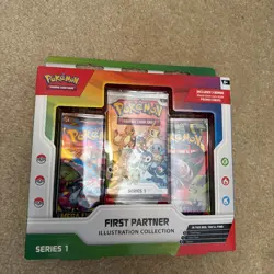 Pokemon TCG First Partner Illustration Collection Series 1 Box 2021 English - Image 1