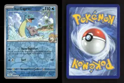 Misty's Lapras 050/182 Destined Rivals Reverse Holo NM/M Pokemon - Image 3