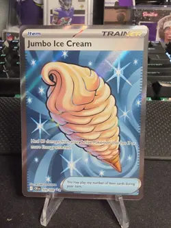 Pokemon Jumbo Ice Cream 109/086 Me04: Chaos Rising Holo - Image 1