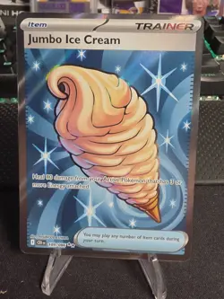 Pokemon Jumbo Ice Cream 109/086 Me04: Chaos Rising Holo - Image 3